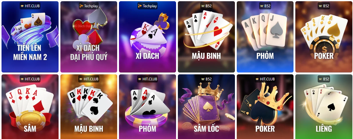 Sảm phẩm đa dạng chơ người chơi lựa chọn tại Max79