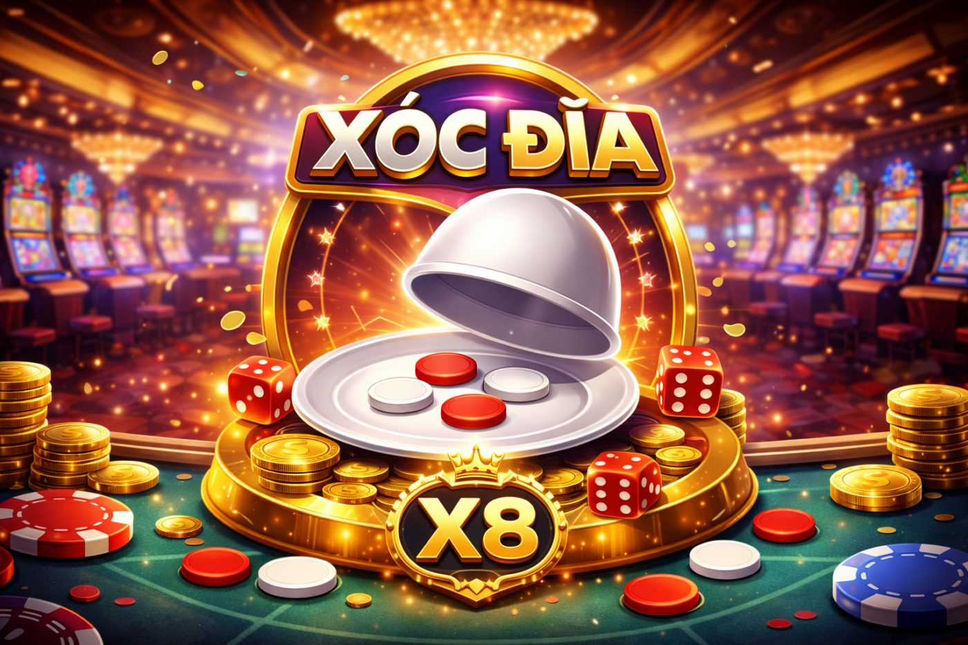 Xóc đĩa online cực cuốn tại X8